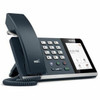 Yealink IP Phone - Corded - Bluetooth Wi-Fi - Wall Mountable Desktop - Classic Gray - 4 LCD - 2 x Network RJ-45 - MP54 E2 Teams 1301215