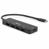 Rocstor Type-C to HDMIUSB-Ax3Type-C PD Charging with DP14 Alt Mode - 1 x USB 31 Type C - Male - 1 x HDMI Digital AudioVideo - 3 x Y10A308-B1
