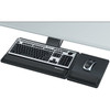 Designer Suitestrade Premium Keyboard Tray - 3 7620 mm Height x 275 69850 mm Width x 19 48260 mm Depth - Black - 1 8017901