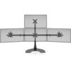 Ergotech Quad Desk Stand Stacked One Over Three - 17 43180 mm to 24 60960 mm Screen Support - 100 lb 4535924 g Load - LCD 100-D28-B13