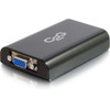 C2G USB 30 to VGA Video Adapter - External Video Card - USB 30 - 1 x VGA - 2560 x 1600 Supported 30560