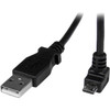StarTechcom_2m_Micro_USB_Cable_-_A_to_Down_Angle_Micro_B_-_66_ft_USB_Data_Transfer_Cable_for_Cellular_Phone_Camera_Hard_Drive_PC_USBAUB2MD