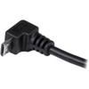 StarTechcom_2m_Micro_USB_Cable_-_A_to_Down_Angle_Micro_B_-_66_ft_USB_Data_Transfer_Cable_for_Cellular_Phone_Camera_Hard_Drive_PC_USBAUB2MD