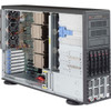 Supermicro 8048B-TR3F Server Barebone System - 4U Tower - Socket R1 LGA-2011 - 4 x Processor Support - Intel C602J Chip - 2 TB DDR3 - SYS-8048B-TR3F
