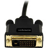 StarTechcom_3_ft_Mini_DisplayPort_to_DVI_Adapter_Converter_Cable_-_Mini_DP_to_DVI_1920x1200_-_Black_-_3_ft_DVIMini_DisplayPort_Video_MDP2DVIMM3B