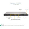Supermicro SuperServer 5019S-M Server Barebone System - 1U Rack-mountable - Socket H4 LGA-1151 - 1 x Processor Support - Intel C236 - SYS-5019S-M