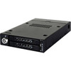 Icy Dock ToughArmor MB992SKR-B Drive Enclosure - 2 x HDD Supported - 2 x SSD Supported - Serial ATA600 Controller - 0 1 JBOD RAID - MB992SKR-B