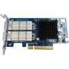 QNAP Dual port QSFP 40 Gigabit Network Adapter - 2 Ports - Optical Fiber - 40GBase-X - Plug-in Card LAN-40G2SF-MLX