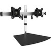 SIIG Easy-Adjust Dual Monitor Desk Stand - 13 to 27 - Up to 27 68580 mm Screen Support - 3520 lb 1596645 g Load Capacity - x CE-MT2011-S1