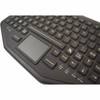 iKey BT-870-TP Keyboard - WiredWireless Connectivity - Bluetooth - Micro USB Interface - LED - Rugged - Mobile Device - TouchPad - BT-870-TP