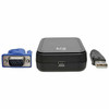 Tripp Lite by Eaton B032-VU1 KVM Console to USB 20 Portable Laptop Crash Cart Adapter - 1 Computers - 1 Local Users - 0 Remote - B032-VU1