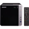 QNAP TS-453BT3 SANNASDAS Storage System - Celeron J3455 Quad-core 4 Core 150 GHz - 4 x HDD Supported - 6 x SSD Supported - 8 GB - TS-453BT3-8G-US