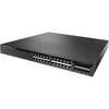 Cisco Catalyst 3650-24PDM-L Layer 3 Switch - 24 Ports - Manageable - Gigabit Ethernet 10 Gigabit Ethernet - 101001000Base-TX - - 4 WS-C3650-24PDML-RF