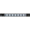 On-Q PDU 8 9-Outlet Intelligent Network Power Distribution Unit - Basic - 9 x AC Power - 120 V AC - 1U - Rack-mountable PDU-08