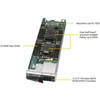 Supermicro SuperBlade SBI-4129P-T3N Server Barebone System - Blade - Socket P LGA-3647 - 2 x Processor Support - Intel C622 Chip - 2 - SBI-4129P-T3N