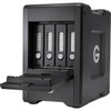 G-Technology G-SPEED Shuttle Thunderbolt 3 24TB Black NA - 4 x HDD Supported - 48 TB Supported HDD Capacity - 4 x HDD Installed - 24 - 0G10072