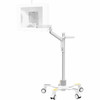 CTA Digital Medical VESA Compatible Articulating Arm Rolling Floor Stand - 33 lb 1496855 g Load Capacity - Floor - Metal ADD-MAAVFL