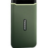 Transcend 1 TB Portable Solid State Drive - External - Military Green - USB 32 Gen 2 Type C TS1TESD380C