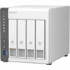QNAP TS-433-4G SANNAS Storage System - Cortex A55 Quad-core 4 Core 2 GHz - 4 x HDD Supported - 0 x HDD Installed - 4 x SSD - 0 x - TS-433-US