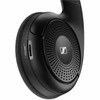 Sennheiser RS 120-W Headphone - Stereo - Black - Mini-phone 35mm - WiredWireless - Bluetooth - 1969 ft - 24 Ohm - 22 Hz 1950 kHz 700171