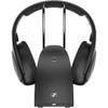 Sennheiser RS 120-W Headphone - Stereo - Black - Mini-phone 35mm - WiredWireless - Bluetooth - 1969 ft - 24 Ohm - 22 Hz 1950 kHz 700171