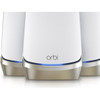 Netgear Orbi RBSE960 Quad Band IEEE 80211 abgnacax 1080 Gbits Wireless Range Extender - Indoor - 240 GHz 5 GHz 6 GHz - 12 x RBSE960-100CNS