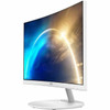 MSI Pro Pro MP241CAW 24 Class Full HD Curved Screen LED Monitor - 169 - Matt White - 236 Viewable - Vertical Alignment VA - LED PROMP241CAW