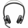 Poly Poly Voyager Focus 2 USB-A Headset TAA - Google Assistant Siri - Stereo - USB Type A - WiredWireless - Bluetooth - 164 ft - - - 7E2K3AAABA