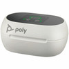 Poly Charging Case Poly Earbud - White - Stereo - True Wireless - Bluetooth - 984 ft - 20 Hz - 20 kHz - Earbud - Binaural - In-ear - 8L590AA
