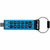IronKey Keypad 200 512GB USB 32 Gen 1 Type C Flash Drive - 512 GB - USB 32 Gen 1 Type C - 280 MBs Read Speed - 200 MBs Write - IKKP200C512GB