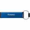 IronKey Keypad 200 256GB USB 32 Gen 1 Type A Flash Drive - 256 GB - USB 32 Gen 1 Type A - 145 MBs Read Speed - 115 MBs Write - IKKP200256GB