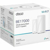 TP-Link Deco BE75 Wi-Fi 7 IEEE 80211 abgnacaxbe Ethernet Wireless Router - Tri Band - 240 GHz ISM Band - 6 GHz UNII Band - 6 x DECO BE752-PACK