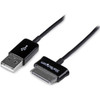 StarTechcom_3m_Dock_Connector_to_USB_Cable_for_Samsung_Galaxy_Tab_-_98_ft_ProprietaryUSB_Data_Transfer_Cable_for_Notebook_Tablet_-_USB2SDC3M