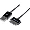 StarTechcom_3m_Dock_Connector_to_USB_Cable_for_Samsung_Galaxy_Tab_-_98_ft_ProprietaryUSB_Data_Transfer_Cable_for_Notebook_Tablet_-_USB2SDC3M