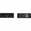 SIIG 4K HDMI USB KVM Extender over Cat6 - Up to 230 feet - Zero Latency - ESD Protection - Metal Housing - 22966 ft 70000 mm Range CE-H28411-S1