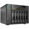Asustor Lockerstor 6 Gen3 AS6806T 6 Bay NAS AMD Ryzen Quad-Core 23 GHz 16GB RAM ECC DDR5 4 M2 NVMe Slots Dual 5GbE and Dual USB AS6806T