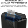 Fellowes Powershred LX220 Micro Cut Shredder - Micro Cut - 20 Per Pass - for shredding Paper, Credit Card, Paper Clip, Staples, Junk - (5015401)