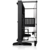 Thermaltake Core P5 TG V2 Black Edition Gaming Computer Case - Mid-tower - Black - SPCC, Tempered Glass - 6 x Bay - 0 - ATX, Mini ATX, (CA-1E7-00M1WN-05)
