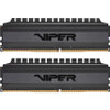 Patriot Memory Viper 4 Blackout 32GB (2 x 16GB) DDR4 SDRAM Memory Kit - For Desktop PC - 32 GB (2 x 16GB) - DDR4-3600/PC4-28800 DDR4 - (Fleet Network)