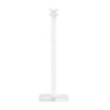 CTA Digital Premium Thin Profile Floor stand with VESA plate and Base (White) - Floor Stand - Metal, Powder Coated Steel - White (Fleet Network)