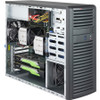 Supermicro SuperChassis 732D3-1K26B - Mid-tower - Black - 7 x Bay - 1 x 1.20 kW - Power Supply Installed - ATX, EATX, Micro ATX - 2 x (Fleet Network)