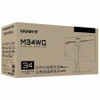 Gigabyte M34WQ 34" Class WQHD Gaming LED Monitor - 34" Viewable - In-plane Switching (IPS) Technology - Edge LED Backlight - 3440 x - (M34WQ-SA)