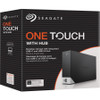 Seagate One Touch STLC8000400 8 TB Hard Drive - 3.5" External - SATA (SATA/600) - Black - USB 3.0 Micro-B - 7200rpm - 2 Year Warranty (STLC8000400)