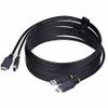 StarTech.com 10ft (3m) HDMI and USB 5Gbps KVM Cable, Up to 4K 60Hz, HDMI 2.0 and USB Combo Cable for KVM Switch - KVM cable connects a (Fleet Network)