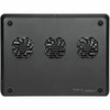 Targus Chill Mat AWE57US Cooling Stand  - Upto 18" Screen Size Notebook Support - 3 Fan(s) - 3000 rpm - Aluminum - Black (AWE57US)