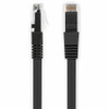 Rocstor 35ft (10.6m) Black Cat6 UTP Patch Cable UL Certified - 35 ft (10.67 m) Category 6 Network Cable for Security Device, Network - (Y10C803-BK)