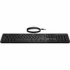 HP 125 Wired Keyboard (AY2Y7AA) - Cable Connectivity - USB Type A Interface - CoPilot Hot Key(s) - Windows 11, Windows 10 - PC - - - (Fleet Network)