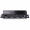 StarTech.com 7-Port Industrial USB 10Gbps Hub with Power Adapter, Mountable, 5x USB-A and 2x USB-C Downstream Ports, ESD Protection, - (HB31C5A2CME)