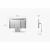 Samsung Odyssey 3D S27FG900XN 27" Class 4K UHD Gaming LCD Monitor - 16:9 - Mercury Silver - 27" Viewable - In-plane Switching (IPS) - (LS27FG900XNXZA)