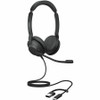 Jabra Evolve2 30 SE Headset - Stereo - USB Type C, USB Type A - Wired - 20 Hz to 20 kHz - On-ear, Over-the-head - Binaural - - 4.9 ft (Fleet Network)